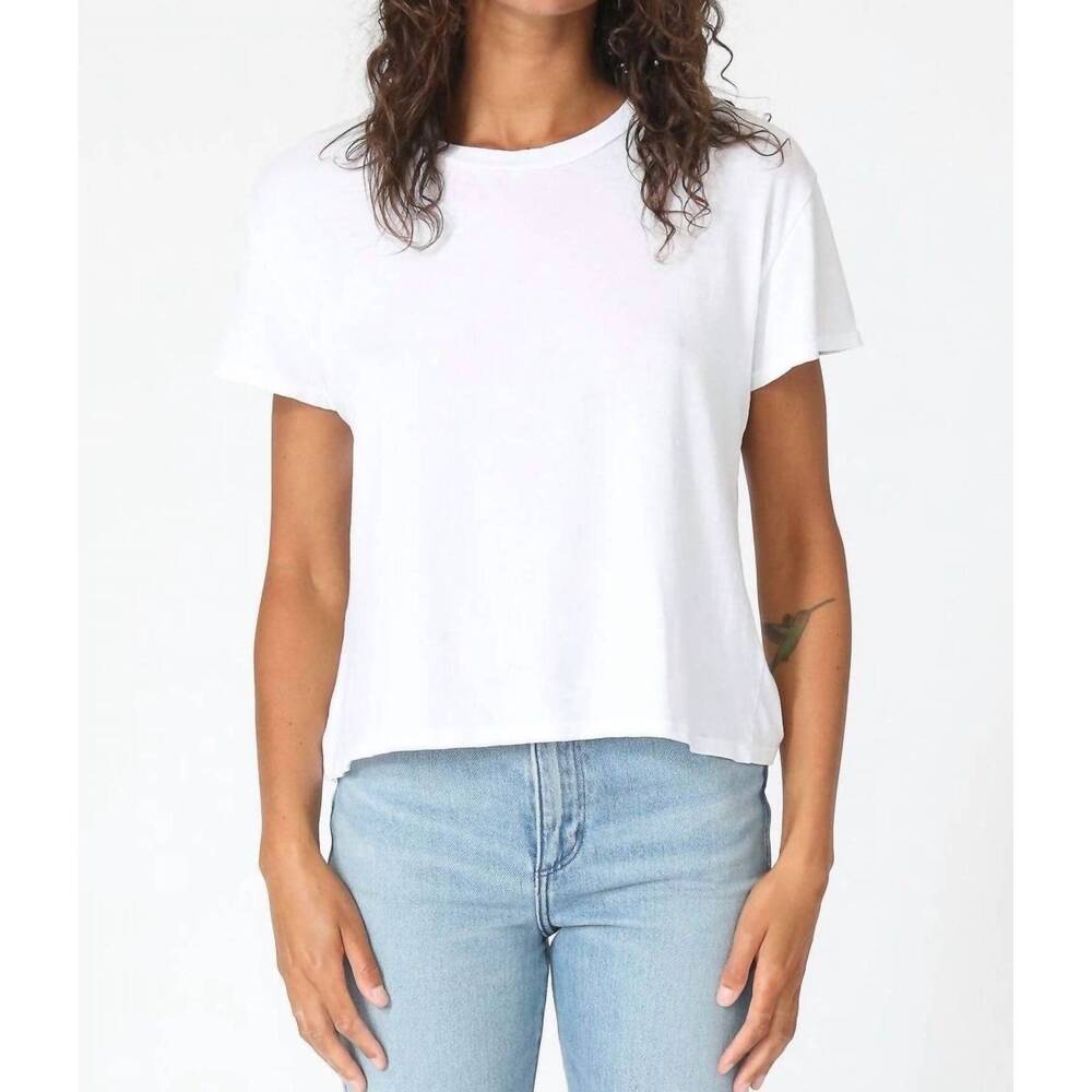 NEW PERFECTWHITETEE the harley tee in white